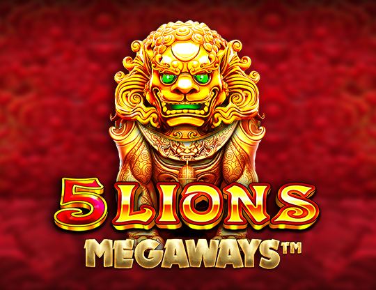 Play 5 Lions Megaways Slot Game with High RTP at 1Red Casino