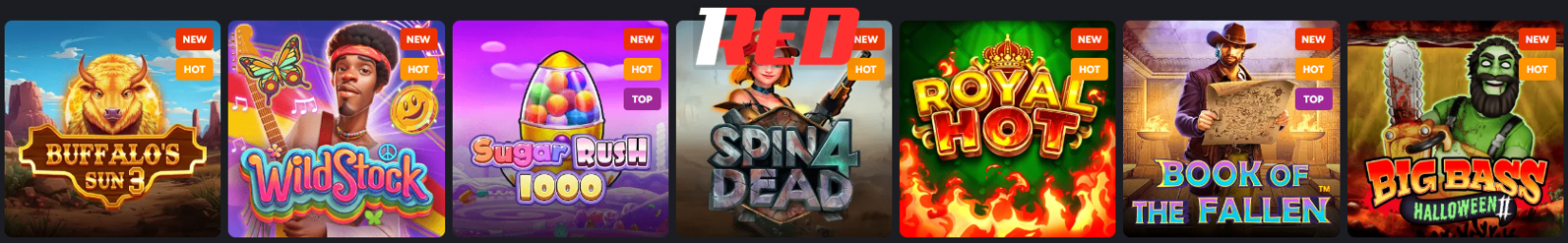 1red online casino games